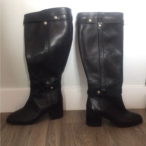 Black knee high boots 7 1/2